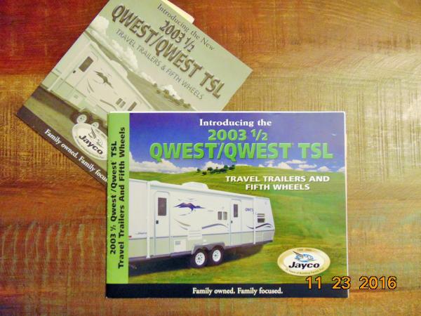 2003 1/2 ? Yes, there was a 2003 and a 2003 1/2 Qwest. Lasted only one year, i bought the last one (lastqwest2003@....) The 2003 was still prior Qwest