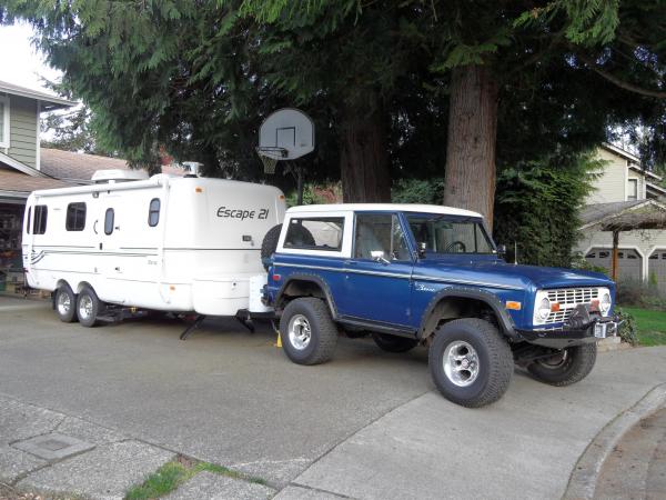 74 Bronco as a tow vehicle, NOT