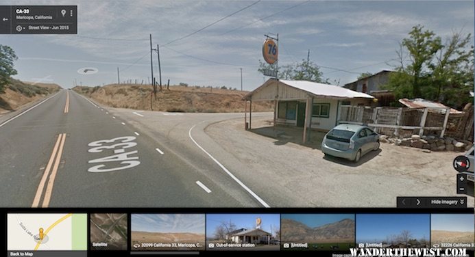 A WTW rally Soda Lake Rd. Turn from The east.