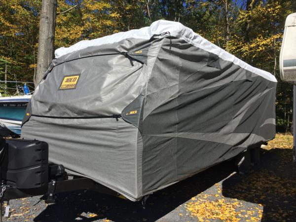 ADCO cover appears durable, we'll see how it looks after a NY winter!