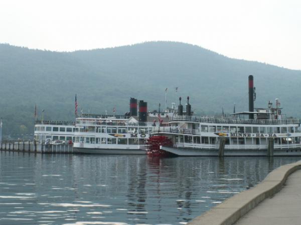 All 3 Lake George Steamboats