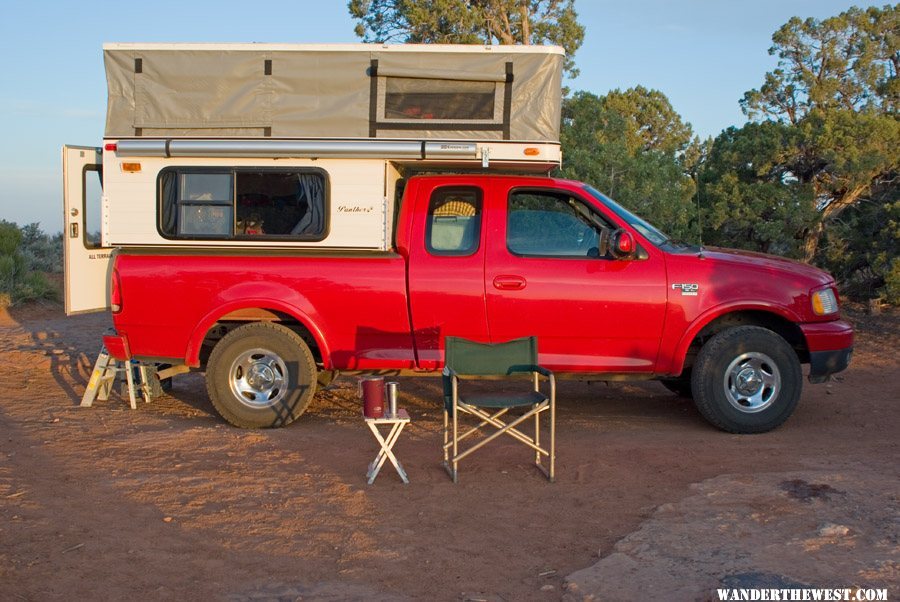 All Terrain Camper near Painted Hand Ruin, CO