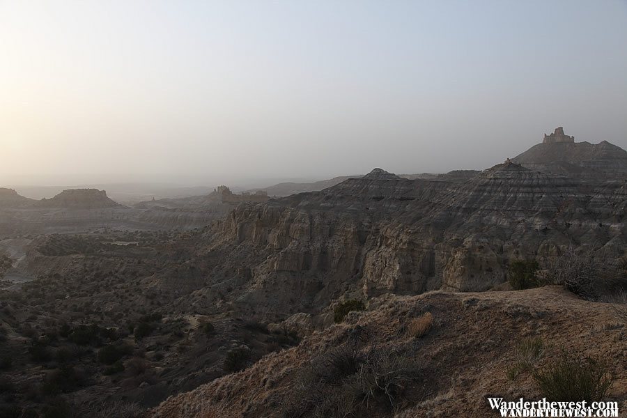 Angel Peak Scenic Area - New Mexico