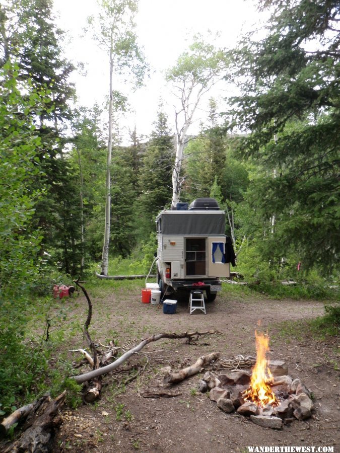 Another look at Strawberry Cr Camp -- Great Basin NP