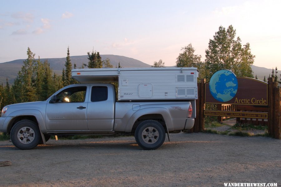 Arctic Circle, Dalton Highway, Alaska