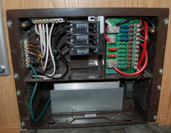 Before Upgrade stock WFCO 8955 Power Center