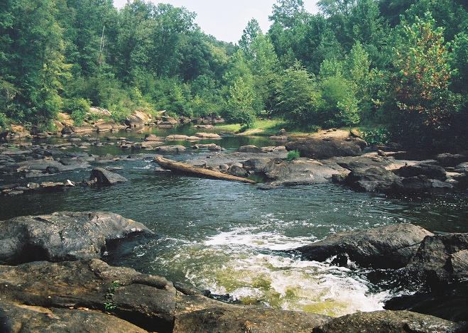 Below the falls, High Falls SP