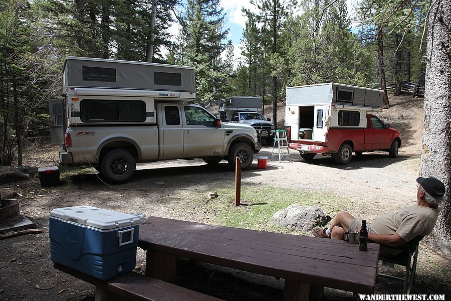 Blue Spruce Campground - Devils Backbone area