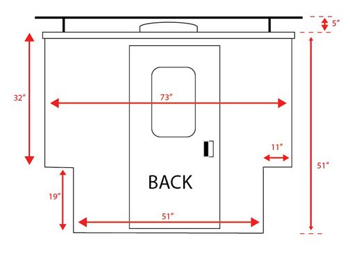 Bobcat Back Measurements