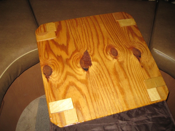 Bottom of table top