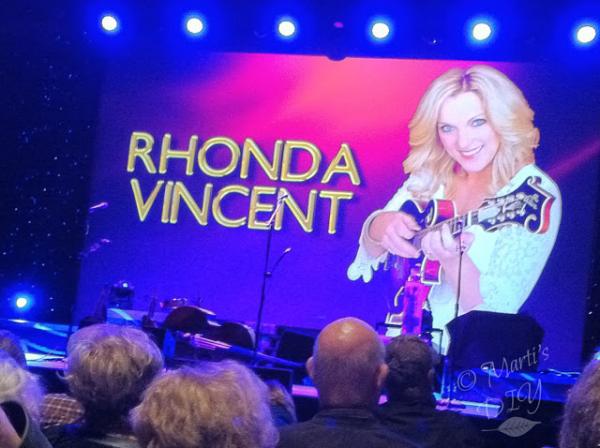 Branson, Missouri at a Rhonda Vincent concert.  October, 2015.