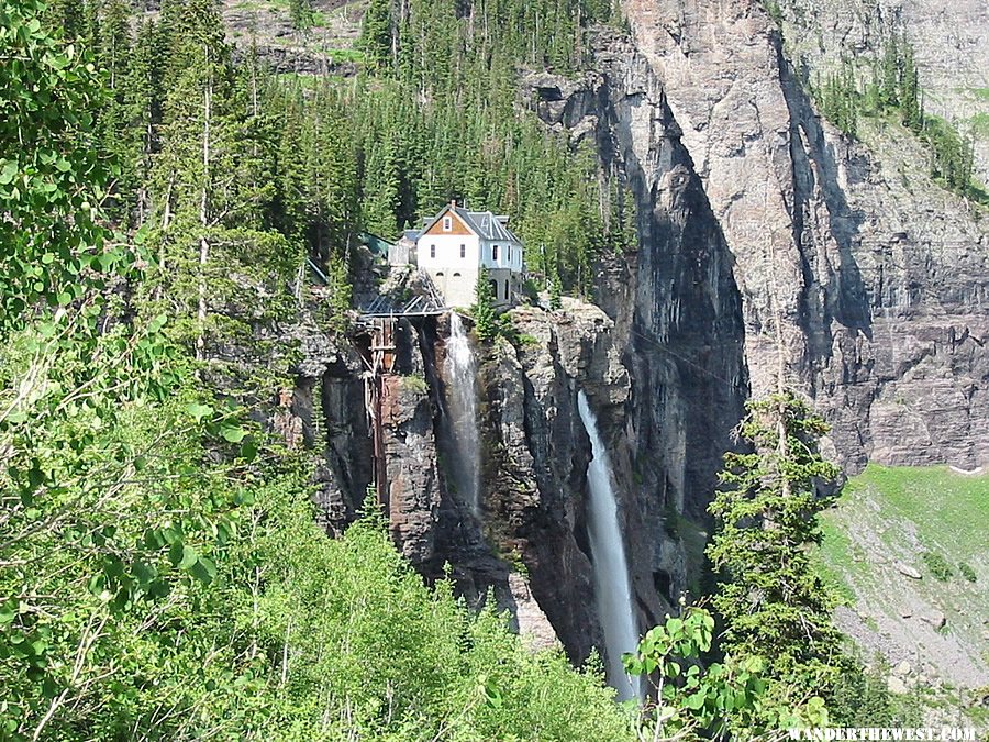 Bridal Veil Falls and Old Powerhouse