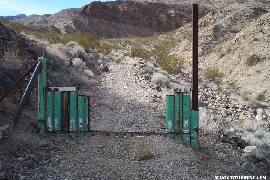 Bunker Hill Mine Gate