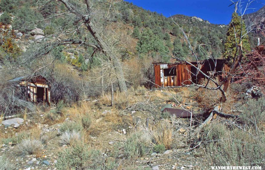 Cabins in Surprise Canyon