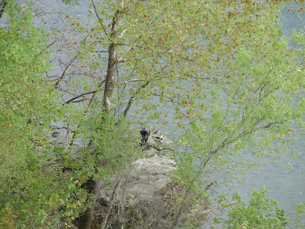 Calico Rock overlooking the White River