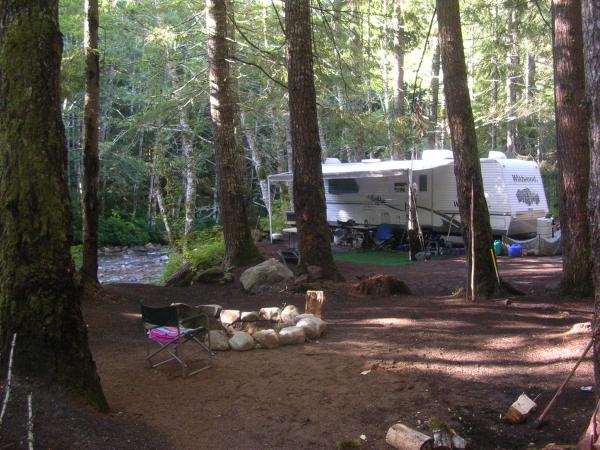 Camp in Washington State