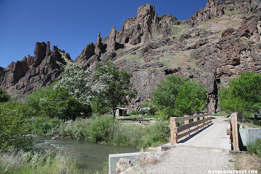 Campground at Succor Creek