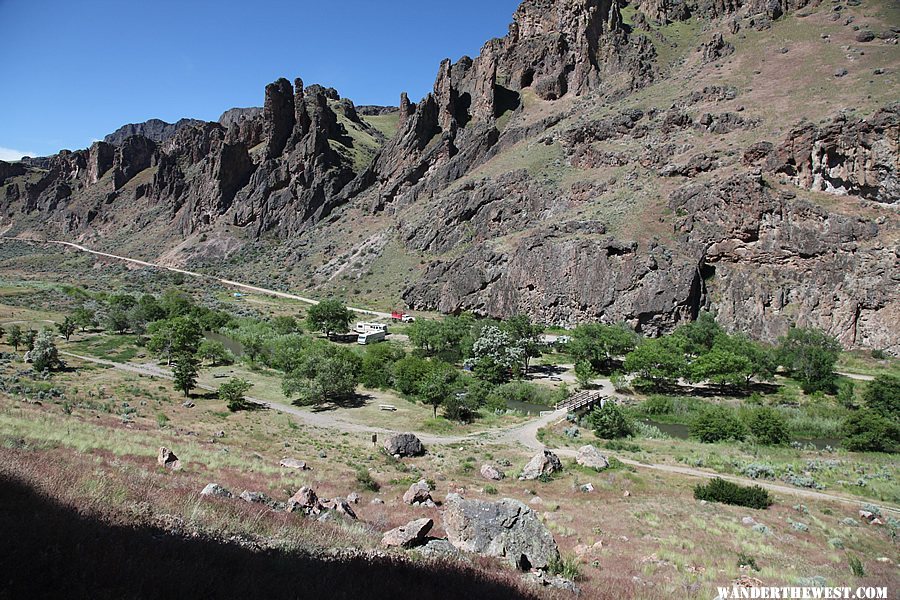 Campground at Succor Creek