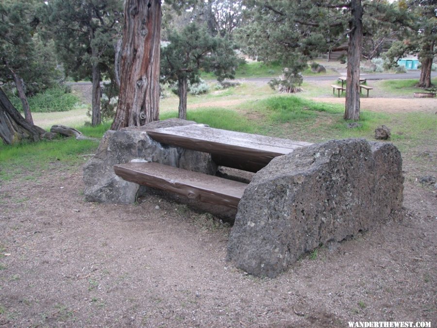 Campground table