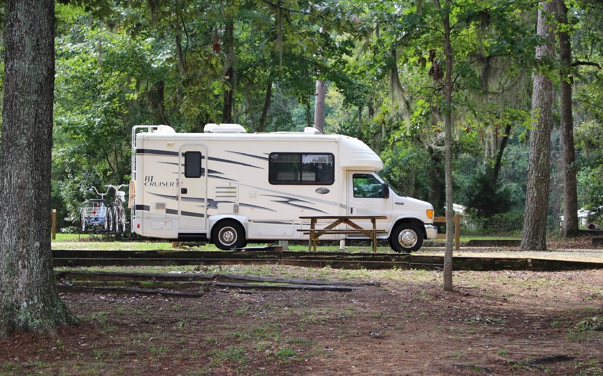 Camping at 3 Rivers State Park, Sept 6, 2017