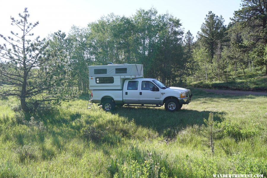 Camping at Red Feather Lakes, Colorado 7/4/17