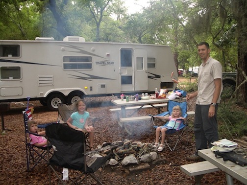 Camping in FL 4 5 2008