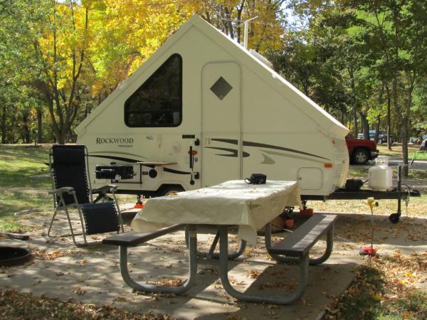 Camping in the Roberts Creek Campground