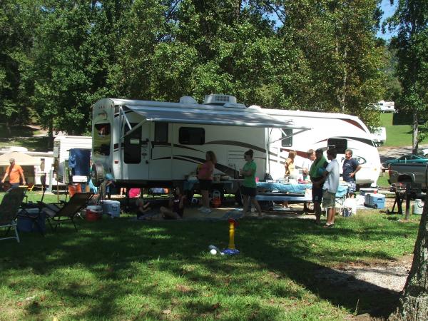 Camping on Norris lake Anderson County Tn 
Labor Day 2010 #2