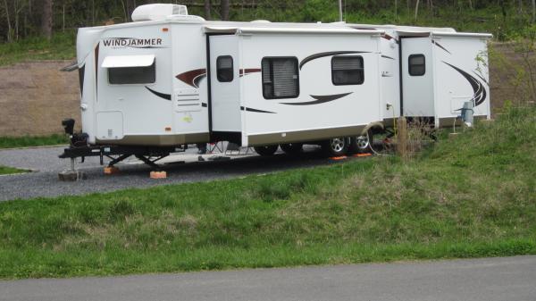 Campsite @ Shenandoah River SP