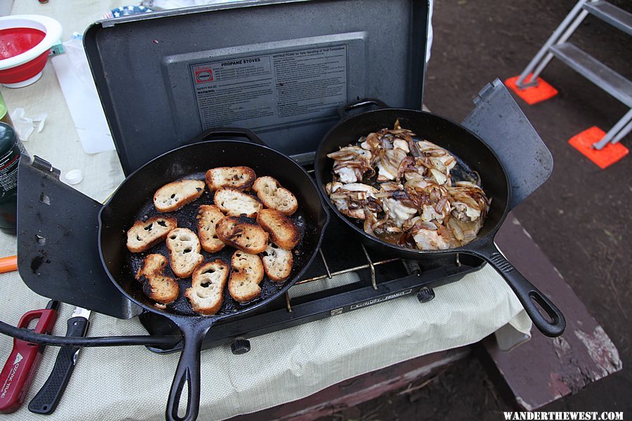 Chicken sliders courtesy of Marc at XPCamper