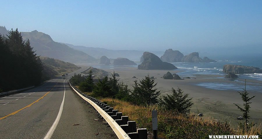 Coast north of Cape Sebastian