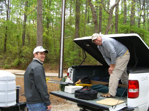 Colin (friend) and Ken (my hubby)