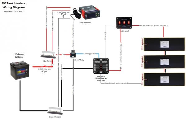 Custom tank heaters wiring diagram