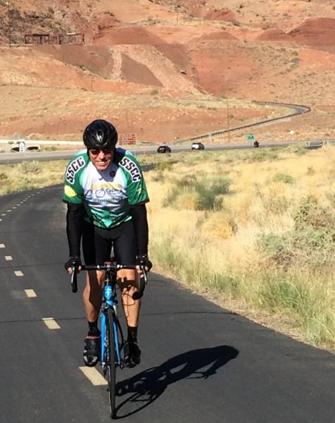 Cycling in Moab, UT