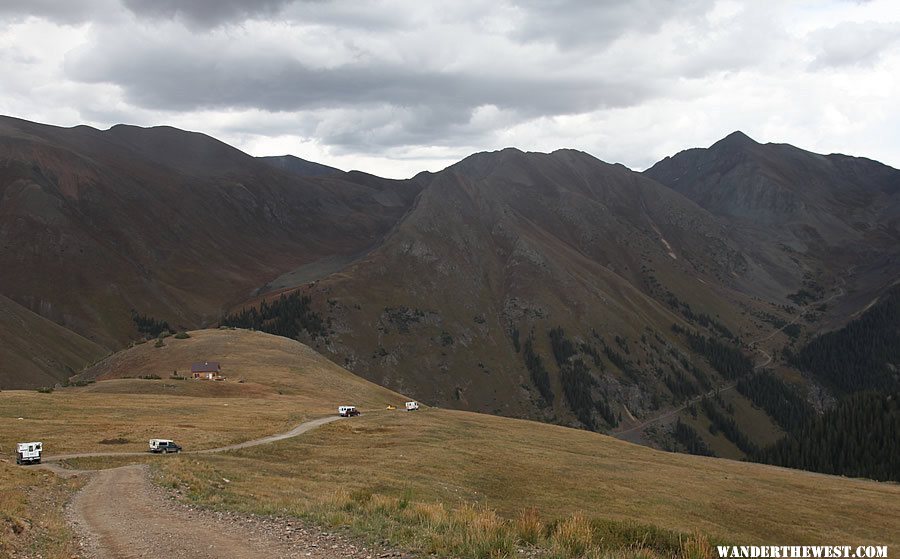 Descending toward Picayne Gulch