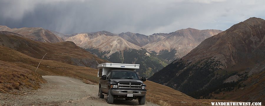 Dick on Cinnamon Pass