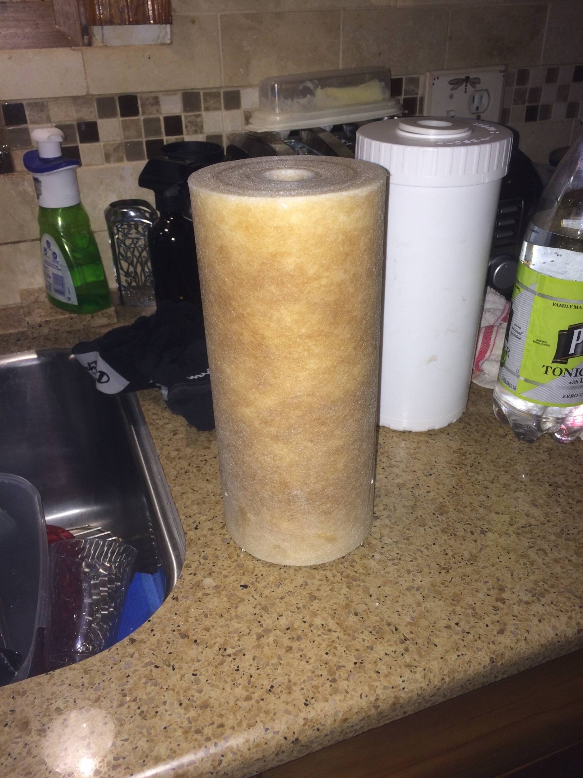 Dirty Sediment Filter