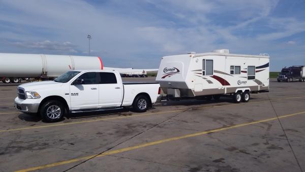 Dodge Ram 1500 5.7 liter hemi. CC 28fB TT