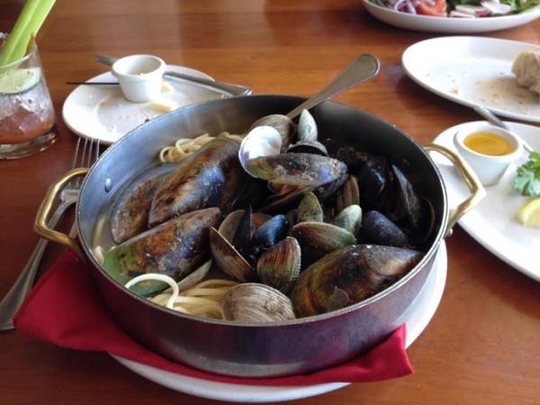 Duckett's Bucket at The Fish Market in San Diego