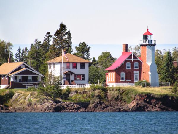 Eagle Harbor Lighthouse, Eagle Harbor in the Keewenaw Peninsula of Michigan