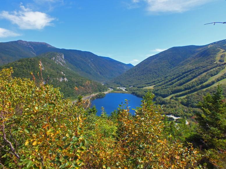 Echo Lake in the Franconia Notch