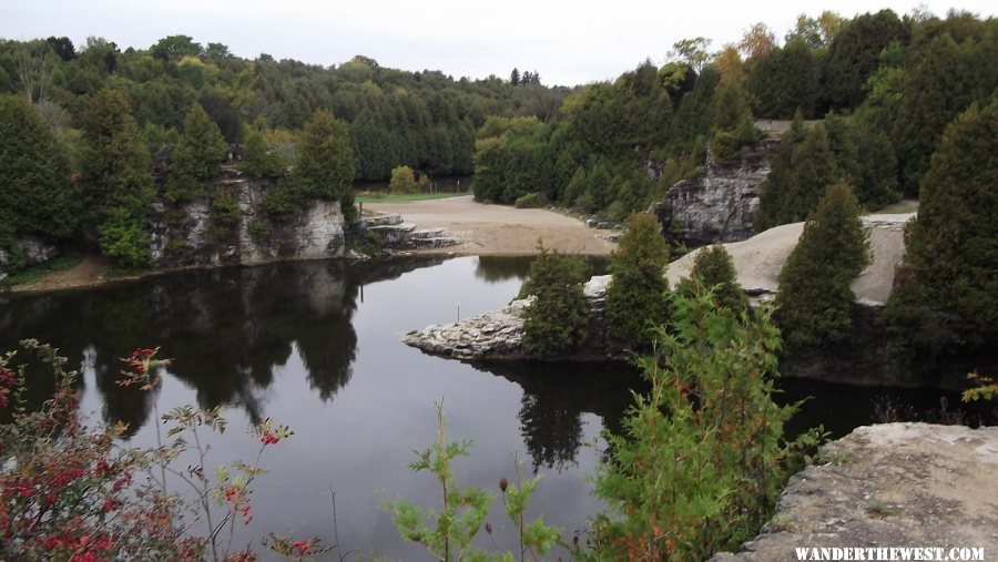 Elora Gorge Quarry Elora Ontario Canada