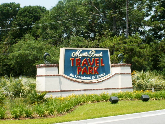 Entrance to RV Park