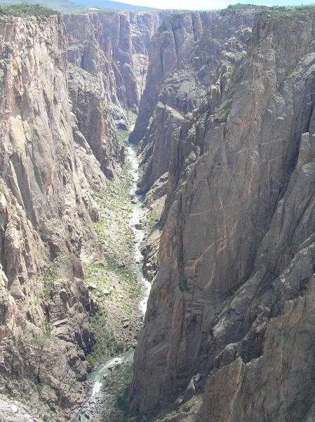 Exclamation Point Black Canyon NP Colorado