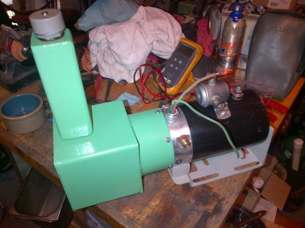 Finished the hydraulic pump rebuild...