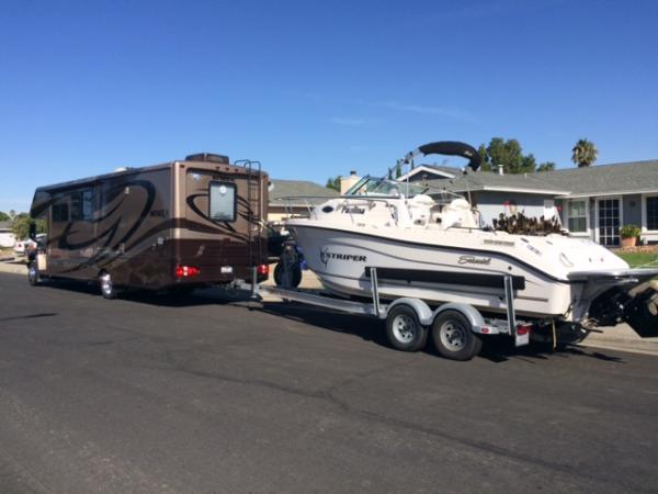 first boat tow