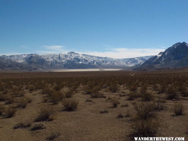 First View of the Playa