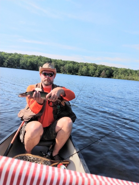 Fishing on Mud Pond