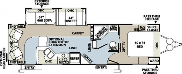 Floor plan 2904SS