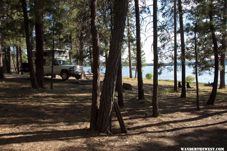 Fremont National Forest - Thompson Reservoir - Eastbay Campground